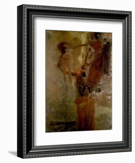 Allegory of Medicine-Gustav Klimt-Framed Giclee Print