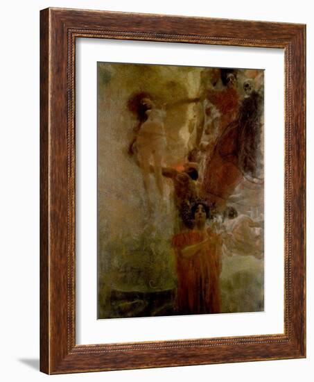 Allegory of Medicine-Gustav Klimt-Framed Giclee Print