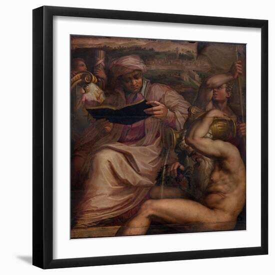 Allegory of Mugello, 1563-1565-Giorgio Vasari-Framed Giclee Print