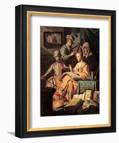 Allegory of Music, 1626-Rembrandt van Rijn-Framed Giclee Print