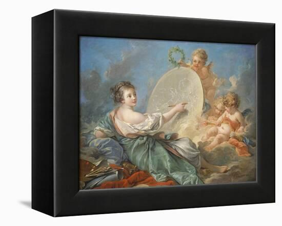 Allegory of Painting, 1765-Francois Boucher-Framed Premier Image Canvas