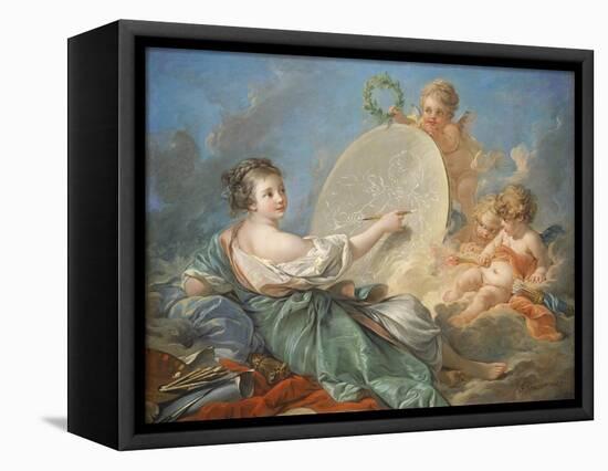 Allegory of Painting, 1765-Francois Boucher-Framed Premier Image Canvas