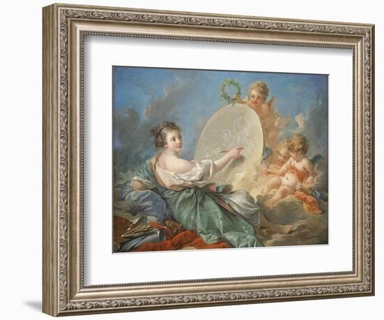 Allegory of Painting, 1765-Francois Boucher-Framed Giclee Print