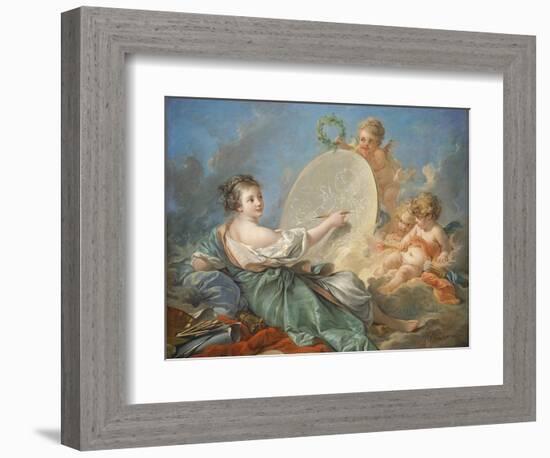 Allegory of Painting, 1765-Francois Boucher-Framed Giclee Print