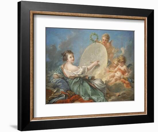 Allegory of Painting, 1765-Francois Boucher-Framed Giclee Print