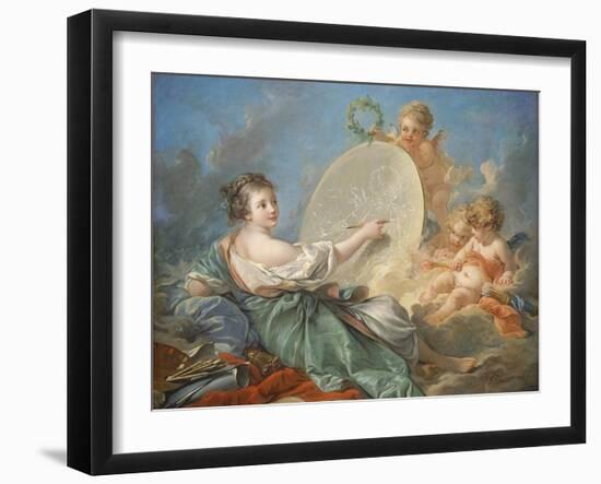 Allegory of Painting, 1765-Francois Boucher-Framed Giclee Print