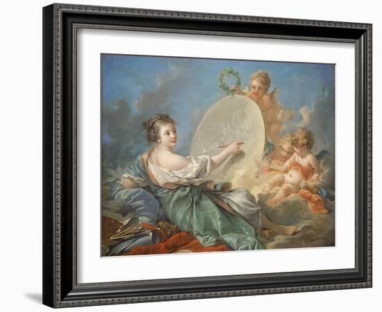 Allegory of Painting, 1765-Francois Boucher-Framed Giclee Print