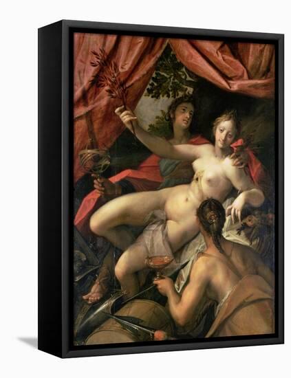 Allegory of Peace, Art and Abundance, 1602-Hans von Aachen-Framed Premier Image Canvas