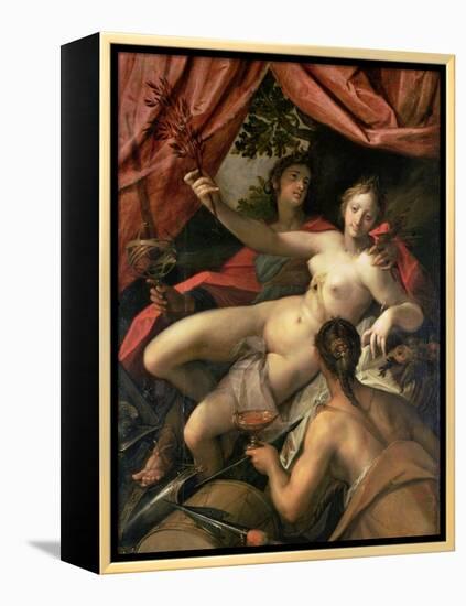 Allegory of Peace, Art and Abundance, 1602-Hans von Aachen-Framed Premier Image Canvas