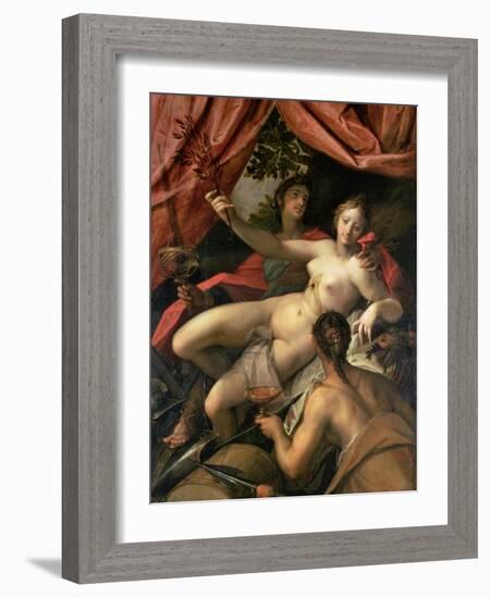 Allegory of Peace, Art and Abundance, 1602-Hans von Aachen-Framed Giclee Print