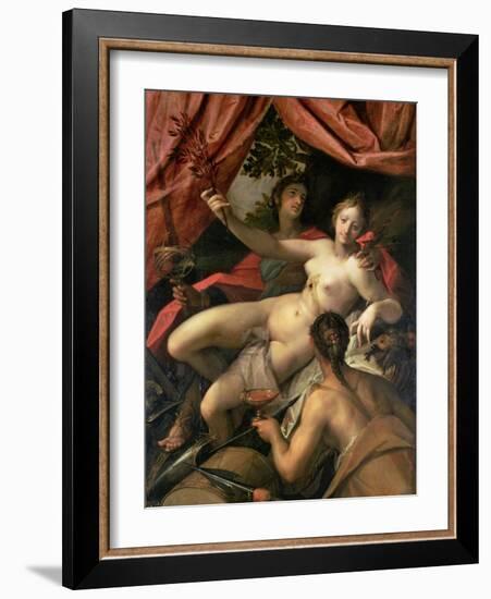 Allegory of Peace, Art and Abundance, 1602-Hans von Aachen-Framed Giclee Print