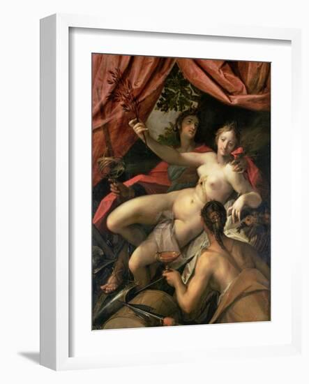 Allegory of Peace, Art and Abundance, 1602-Hans von Aachen-Framed Giclee Print