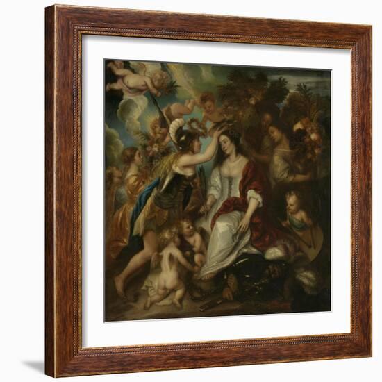 Allegory of Peace-Jan Lievens-Framed Art Print