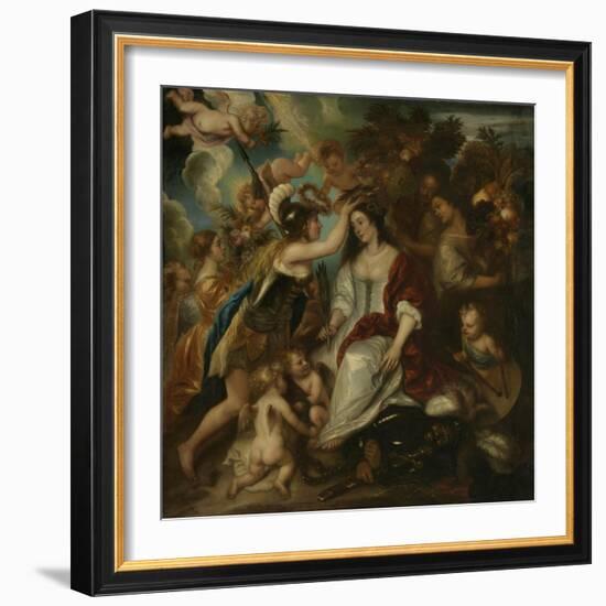 Allegory of Peace-Jan Lievens-Framed Art Print