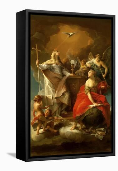 Allegory of Religion-Pompeo Batoni-Framed Premier Image Canvas