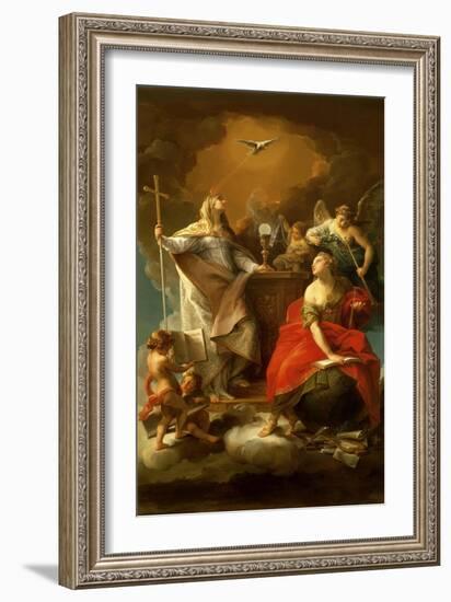 Allegory of Religion-Pompeo Batoni-Framed Giclee Print