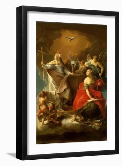 Allegory of Religion-Pompeo Batoni-Framed Giclee Print