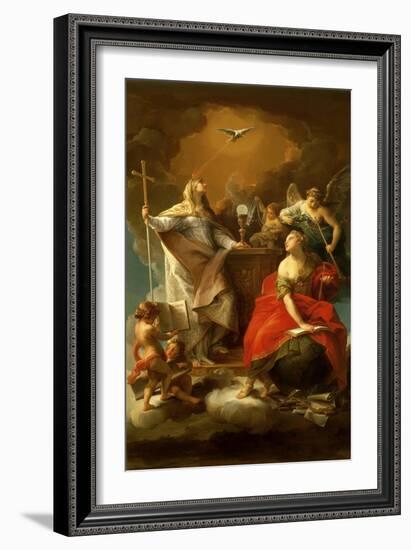 Allegory of Religion-Pompeo Batoni-Framed Giclee Print