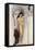 Allegory of Sculpture-Gustav Klimt-Framed Premier Image Canvas