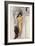 Allegory of Sculpture-Gustav Klimt-Framed Giclee Print