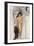 Allegory of Sculpture-Gustav Klimt-Framed Giclee Print