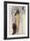 Allegory of Sculpture-Gustav Klimt-Framed Giclee Print