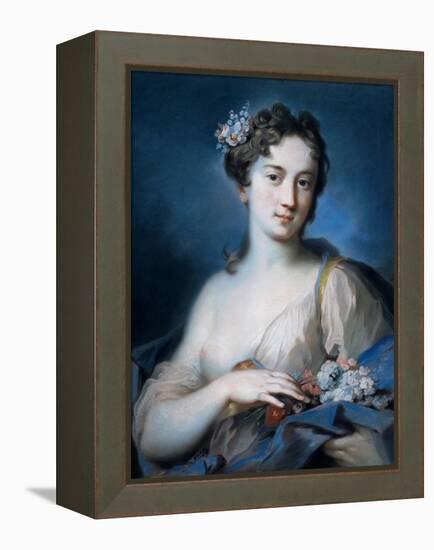 Allegory of Spring-Rosalba Carriera-Framed Stretched Canvas