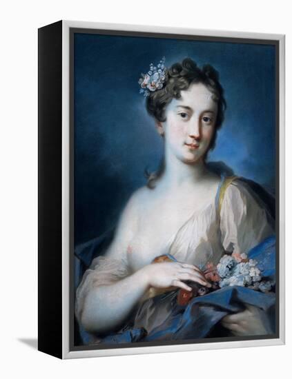 Allegory of Spring-Rosalba Carriera-Framed Stretched Canvas