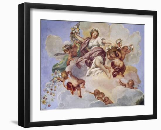 Allegory of Spring-Carlo Maratti-Framed Giclee Print