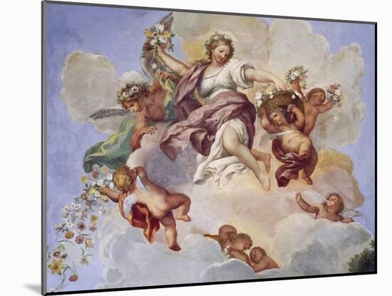 Allegory of Spring-Carlo Maratti-Mounted Giclee Print