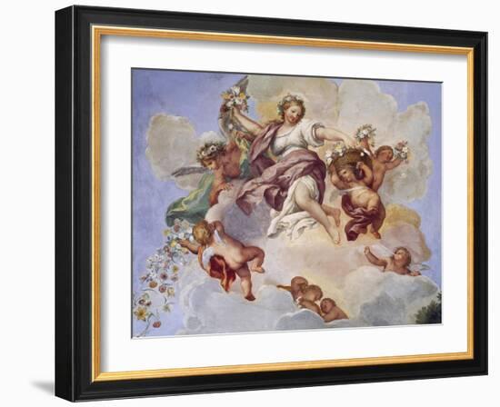 Allegory of Spring-Carlo Maratti-Framed Giclee Print