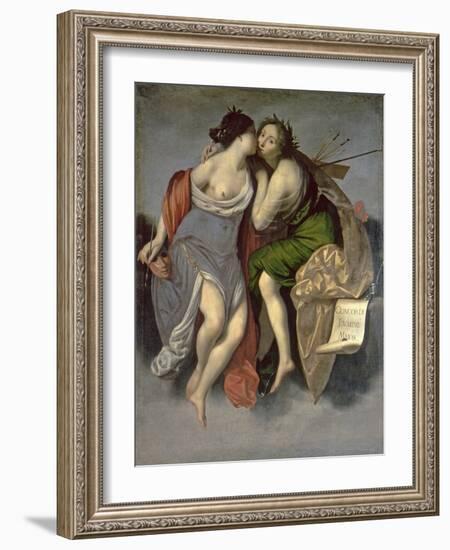 Allegory of the Arts-Francesco Furini-Framed Giclee Print