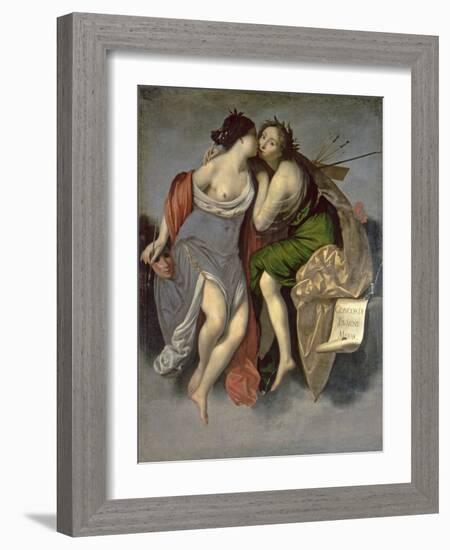 Allegory of the Arts-Francesco Furini-Framed Giclee Print