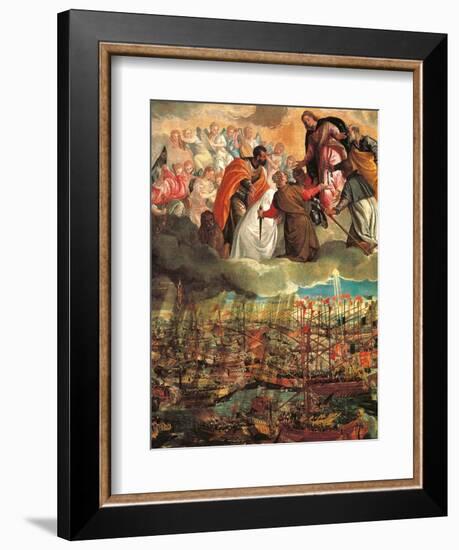 Allegory of the Battle of Lepanto-Veronese-Framed Giclee Print