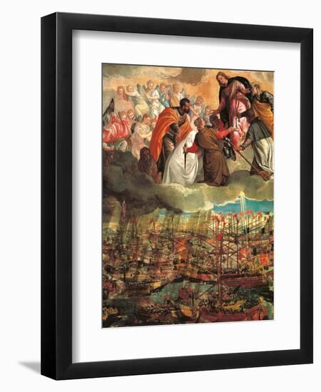Allegory of the Battle of Lepanto-Veronese-Framed Giclee Print