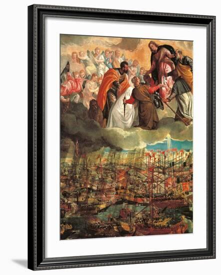 Allegory of the Battle of Lepanto-Veronese-Framed Giclee Print