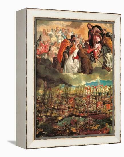 Allegory of the Battle of Lepanto-Veronese-Framed Premier Image Canvas