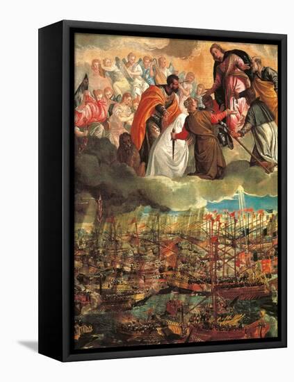 Allegory of the Battle of Lepanto-Veronese-Framed Premier Image Canvas