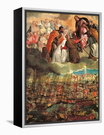 Allegory of the Battle of Lepanto-Veronese-Framed Premier Image Canvas