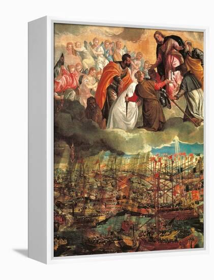 Allegory of the Battle of Lepanto-Veronese-Framed Premier Image Canvas