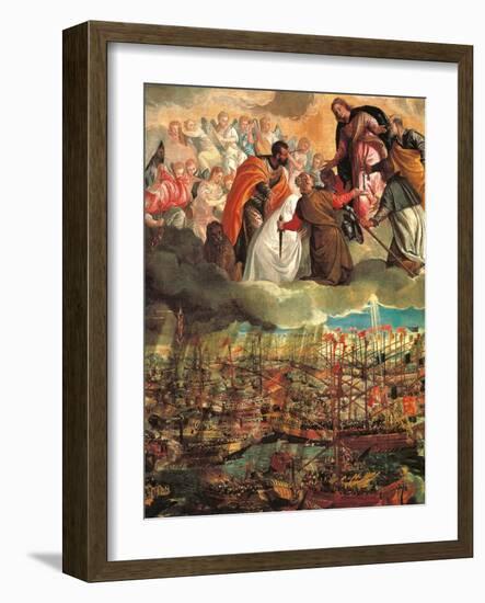 Allegory of the Battle of Lepanto-Veronese-Framed Giclee Print