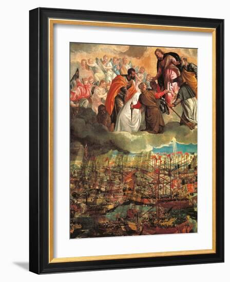 Allegory of the Battle of Lepanto-Veronese-Framed Giclee Print