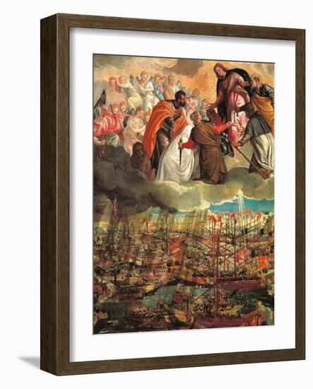 Allegory of the Battle of Lepanto-Veronese-Framed Art Print