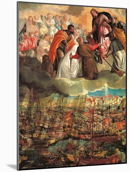 Allegory of the Battle of Lepanto-Veronese-Mounted Art Print