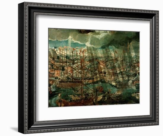 Allegory of the Battle of Lepanto-Paolo Veronese-Framed Giclee Print