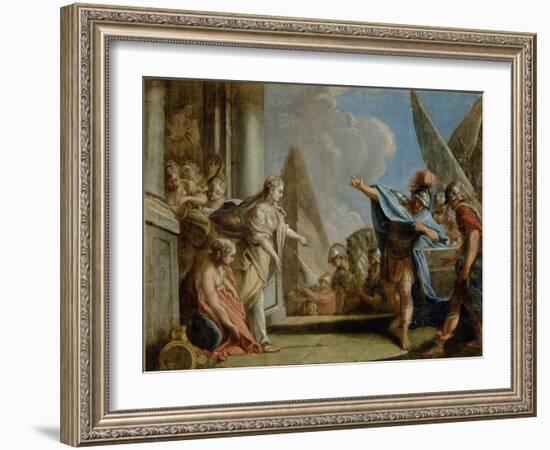 Allegory of the Conquest of Taurida, C. 1785-Stefano Torelli-Framed Giclee Print