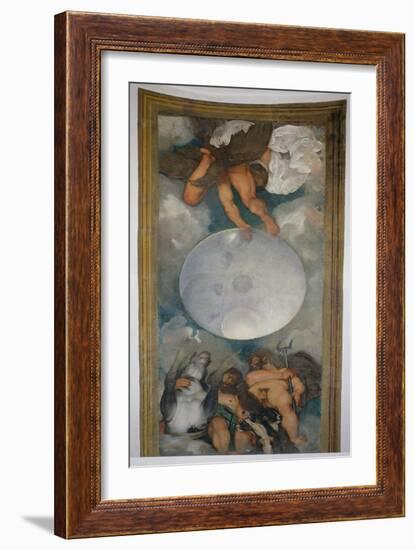 Allegory of the Elements, the Universe and Signs of the Zodiac, 1597-Caravaggio-Framed Giclee Print