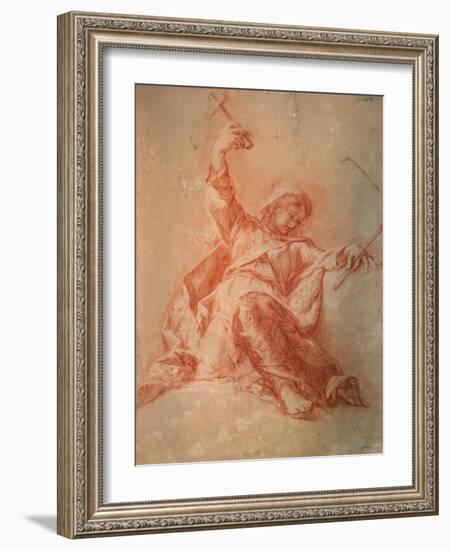 Allegory of the Faith, 18th Century-Jacopo Guarana-Framed Giclee Print