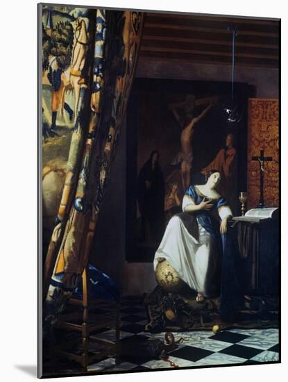Allegory of the Faith, C1670-Johannes Vermeer-Mounted Giclee Print