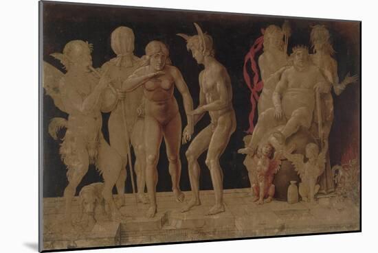 Allegory of the Fall of Ignorant Humanity-Andrea Mantegna-Mounted Art Print